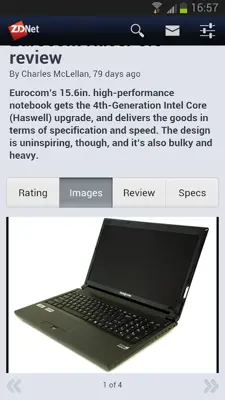 ZDNet android App screenshot 1