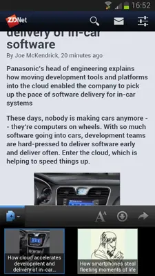 ZDNet android App screenshot 6