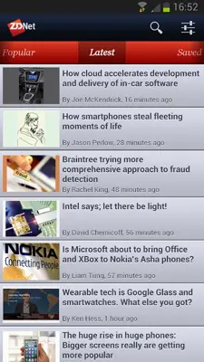 ZDNet android App screenshot 7